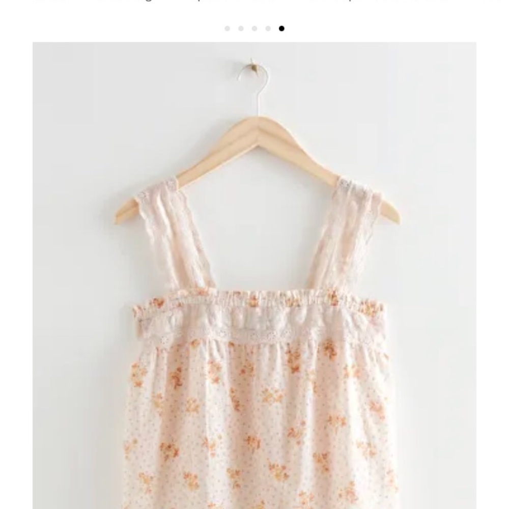 Other Stories Floral tank top
